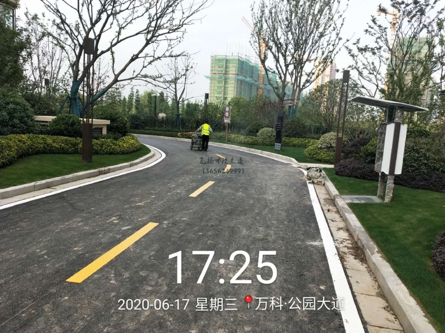 飞扬市政概述道路交通标线施工作业可能会存在的种种问题？